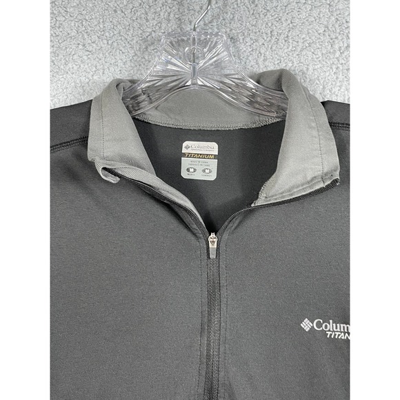 Columbia Titanium Men's Pull Over Quarter Zip Size M - Picture 5 of 10